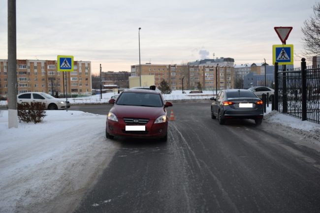 В Ухте в водитель Kia Ceed сбила на пешеходном переходе 6-ти летнего мальчика